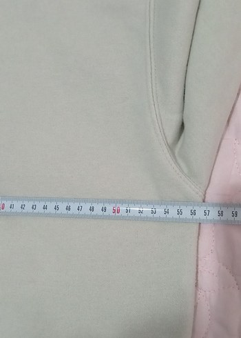 Su yeşili H&M Kadın Salaş Sweatshirt - Görsel 6