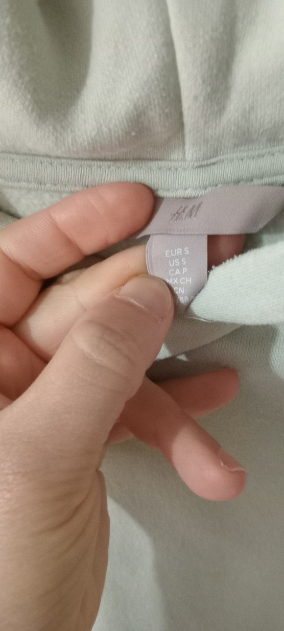 Su yeşili H&M Kadın Salaş Sweatshirt - Görsel 3