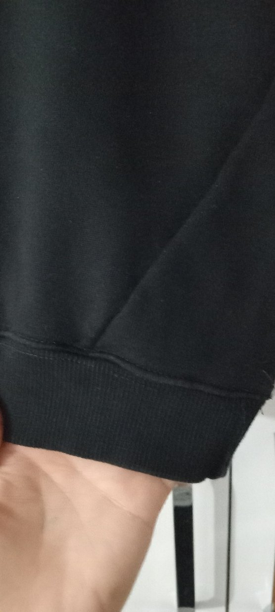 Erkek çocuk Siyah Oversize Sweatshirt - Görsel 3