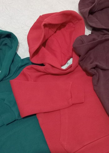 Erkek çocuk Kapüşonlu Sweatshirt, 3 ü birlikte - Görsel 2