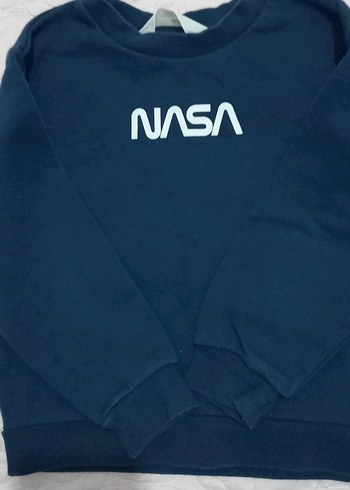 Erkek Çocuk Lacivert NASA Sweatshirt - Görsel 3