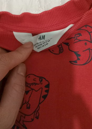 Erkek bebek H&M sweatshirt - Görsel 2
