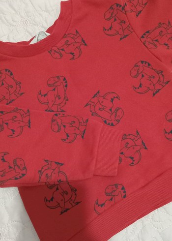 Erkek bebek H&M sweatshirt - Görsel 4