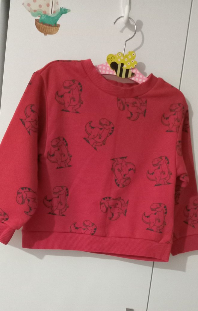 Erkek bebek H&M sweatshirt - Görsel 3