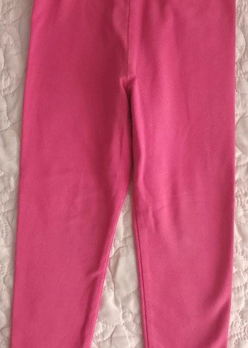 Pembe Kız Çocuk Tayt - Görsel 2