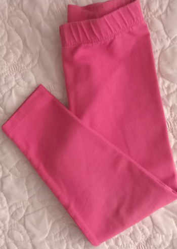 Pembe Kız Çocuk Tayt - Görsel 4