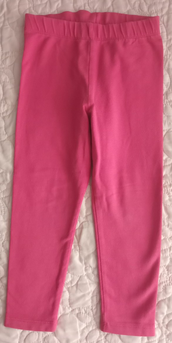 Pembe Kız Çocuk Tayt - Görsel 2