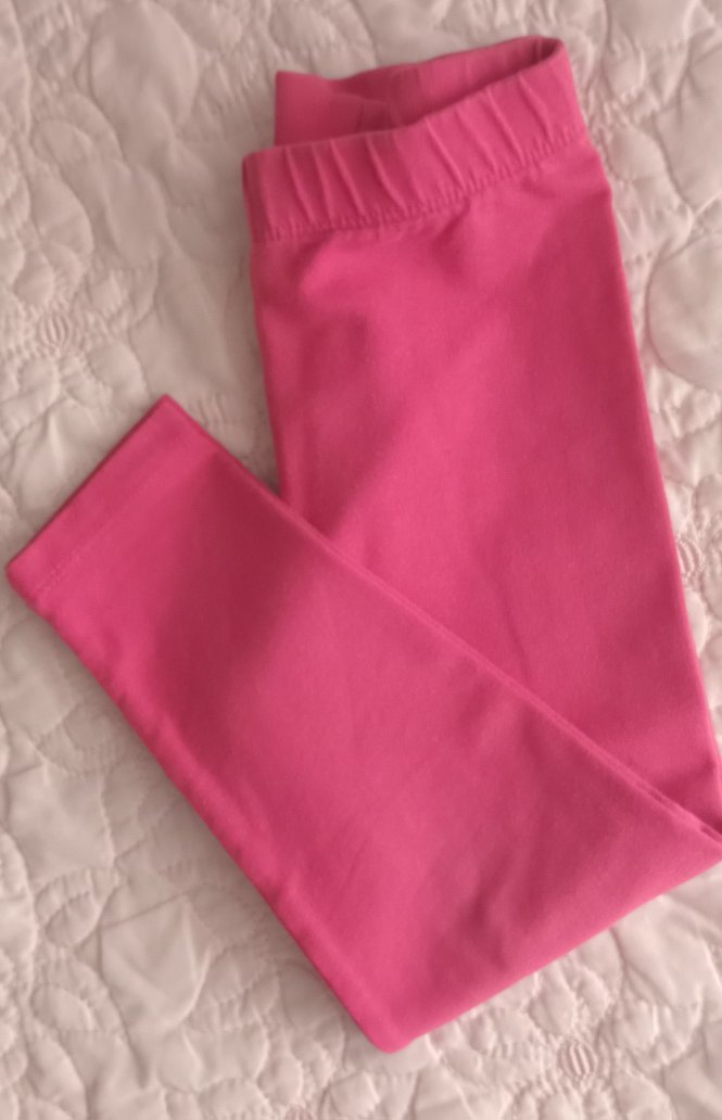 Pembe Kız Çocuk Tayt - Görsel 4