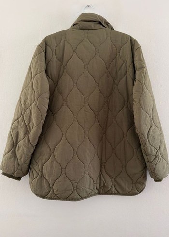 Yeşil, Düğmeli Midi Kadın Mont - Görsel 7