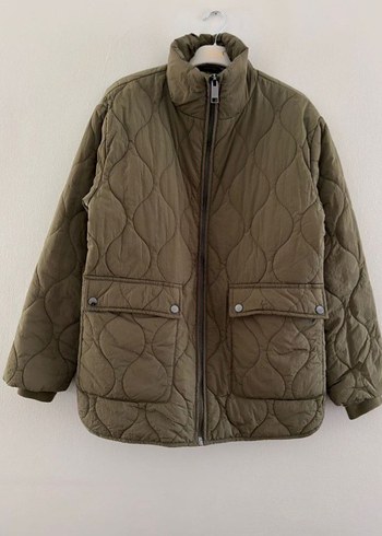 Yeşil, Düğmeli Midi Kadın Mont - Görsel 5