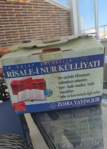  14 cilt cep boy Risale-i Nur külliyatı 