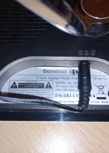 Dijital Resim Çerçevesi CD Kart 7 inç Uzaktan kumandalı - Görsel 3