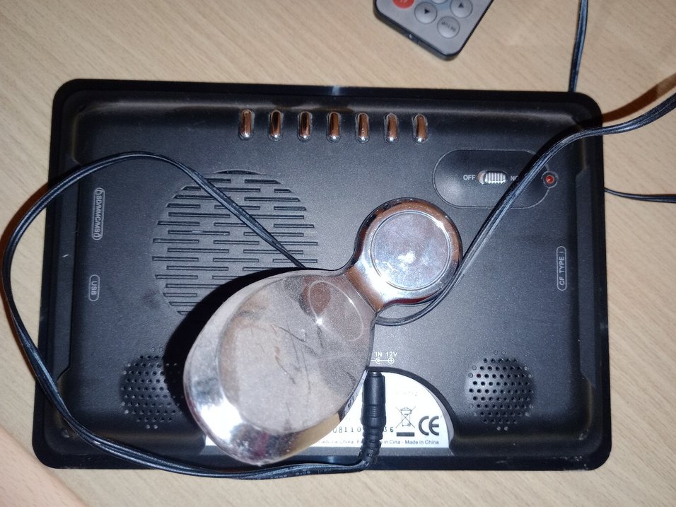 Dijital Resim Çerçevesi CD Kart 7 inç Uzaktan kumandalı - Görsel 5