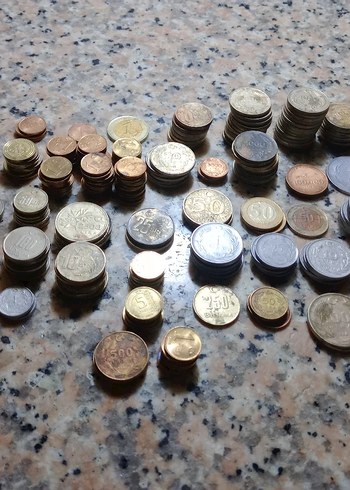 Eski Metal Madeni Paralar Koleksiyonu - Görsel 7