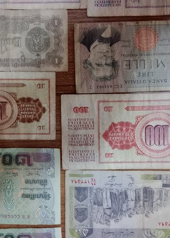 KOLEKSİYON KAĞIT PARA YERLİ YABANCI A SERİSİ - Görsel 6