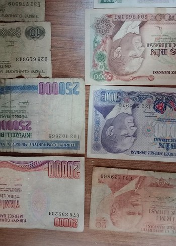 KOLEKSİYON KAĞIT PARA YERLİ YABANCI A SERİSİ - Görsel 8