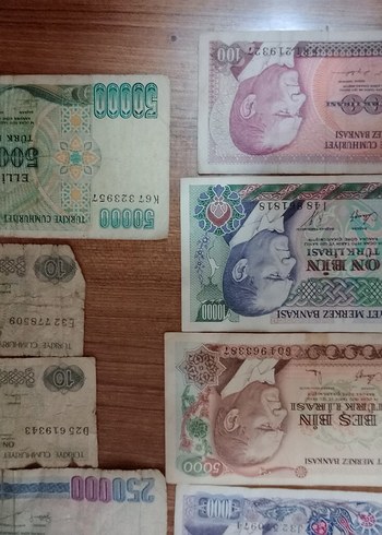 KOLEKSİYON KAĞIT PARA YERLİ YABANCI A SERİSİ - Görsel 9