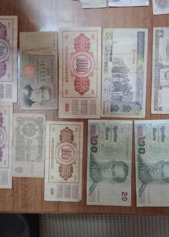 KOLEKSİYON KAĞIT PARA YERLİ YABANCI A SERİSİ - Görsel 3