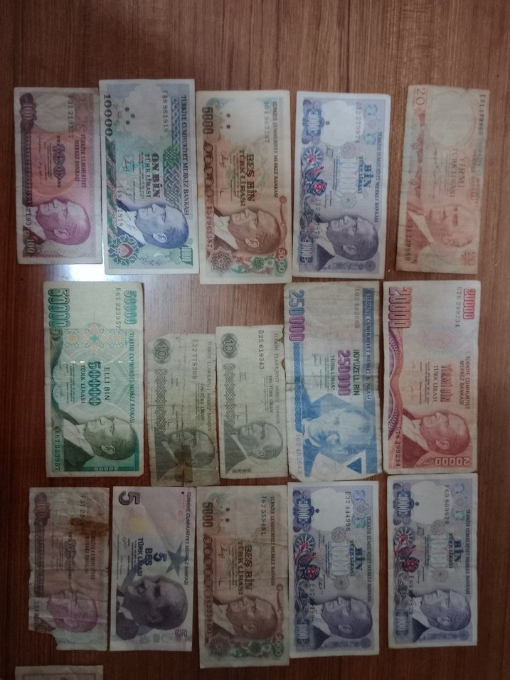 KOLEKSİYON KAĞIT PARA YERLİ YABANCI A SERİSİ - Görsel 5