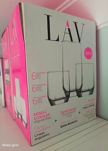 Lav diamond 18lik set