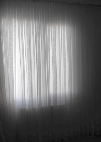 Birillante beyaz Şerit Desen Parıltılı tül - Görsel 3