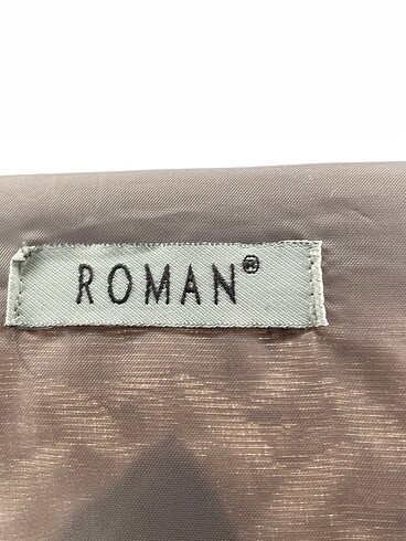 36 Beden kahverengi Renk Roman Marka Kısa Elbise %70 İndirimli.