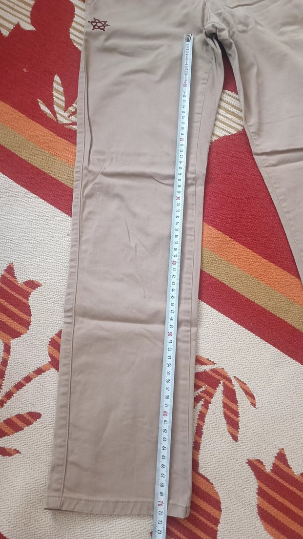 15-16 yaş için Bej Erkek Mektebim koleji pantolonu - Görsel 3