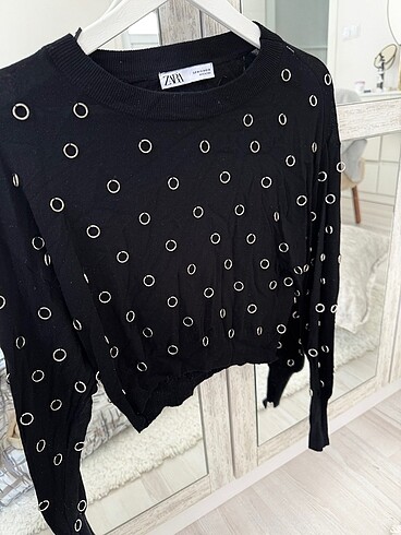 Zara crop kazak
