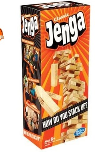 Klasik Jenga Ahşap Blok Oyunu