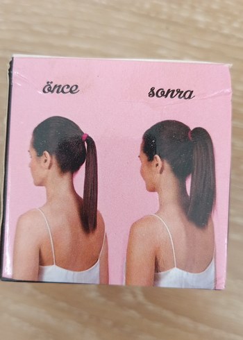  Beden Renk Cool Hair %100 Orijinal Saçlar hacimli at kuyruk icin