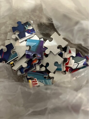 Beden Renk 5 ayrı puzzle