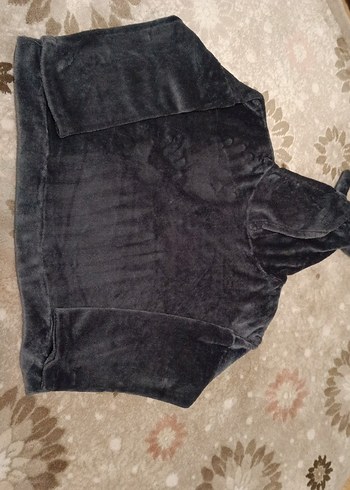 m Beden Gri Kapüşonlu Kadın Sweatshirt
