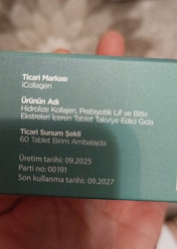 iCollagen Prebiyotik Lif ve Kolajen Takviyesi STK 2029.orjinal - Görsel 9