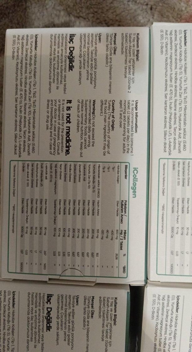 iCollagen Prebiyotik Lif ve Kolajen Takviyesi STK 2029.orjinal - Görsel 4