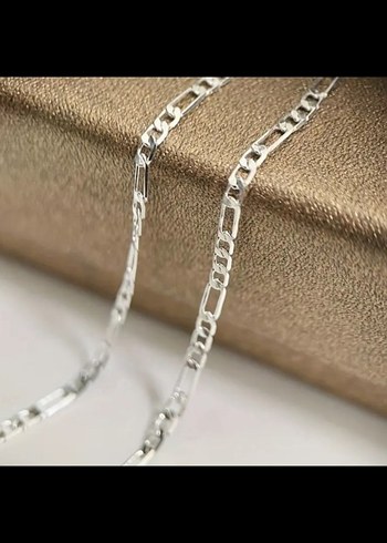 Minimalist Zincir Kolye gümüş - Görsel 2