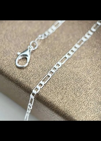 Minimalist Zincir Kolye gümüş - Görsel 4