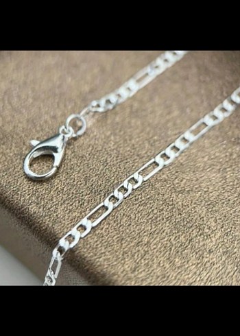 Minimalist Zincir Kolye gümüş - Görsel 3