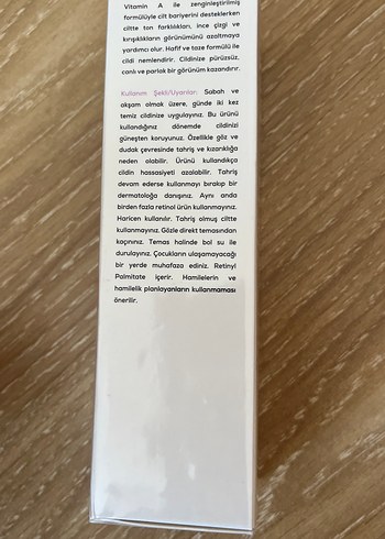 Diğer Jeuvenile Vitamin A Yenileyici Krem 50ml