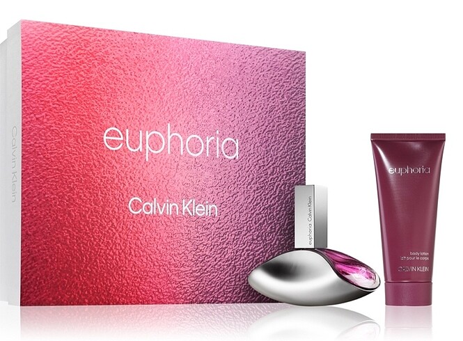 Calvin Klein Euphoria 50ml 100ml body lotion set