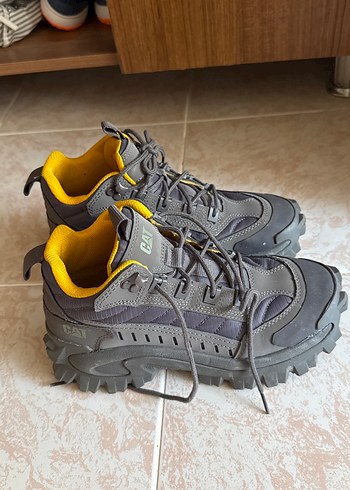 Gri Bağcıklı Erkek Outdoor Botları - Görsel 2