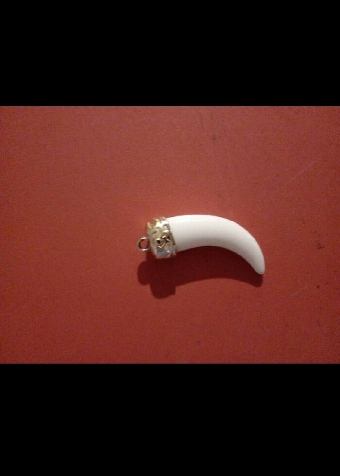 Fildişi  Görünümlü kolye - Görsel 2