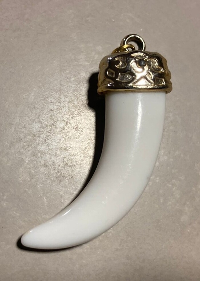 Fildişi  Görünümlü kolye - Görsel 4