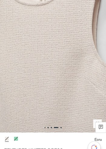 Beyaz Yüksek Yakalı Kolsuz Midi Elbise - Görsel 2