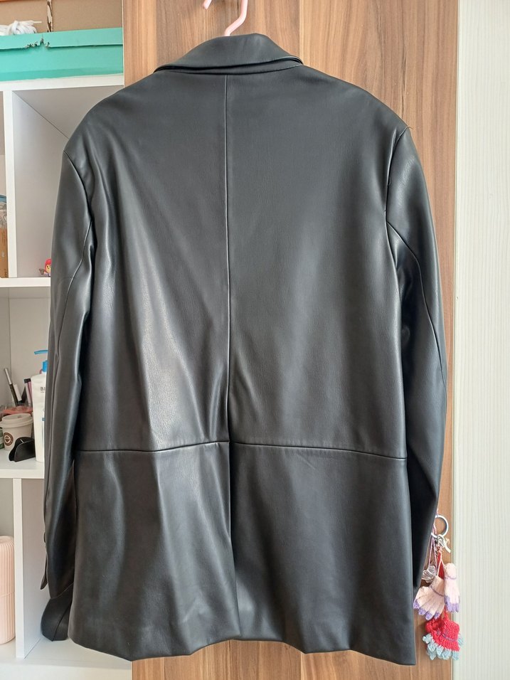 Bershka Deri Blazer Ceket - Görsel 2