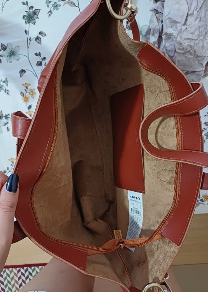 Koton Deri El Çantası - Görsel 3