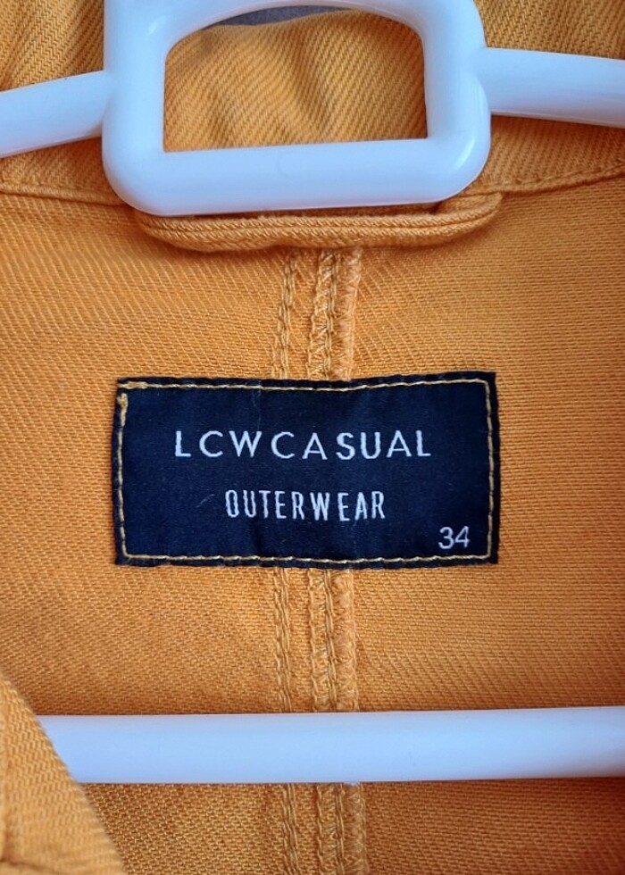 LCW Hardal Sarı Ceket - Görsel 3