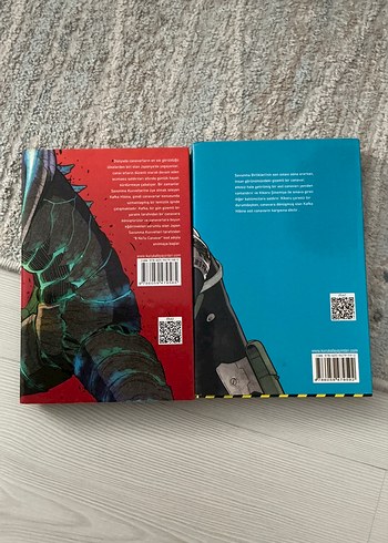 Beden Kaiju No 8 Cilt 1 ve 2 Manga Seti