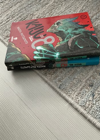 Kaiju No 8 Cilt 1 ve 2 Manga Seti