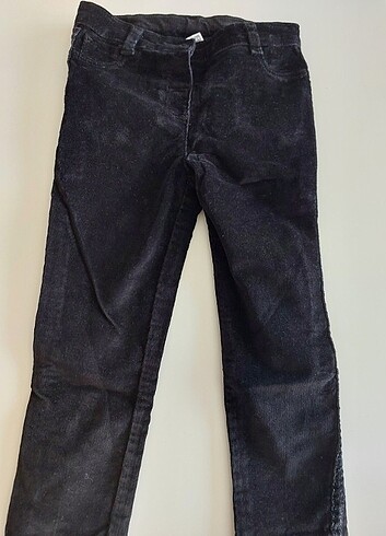 LC Waikiki 24-36 ay kız çocuk 2 adet kadife pantolon