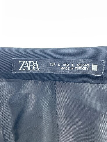 l Beden siyah Renk Zara Yelek %70 İndirimli.